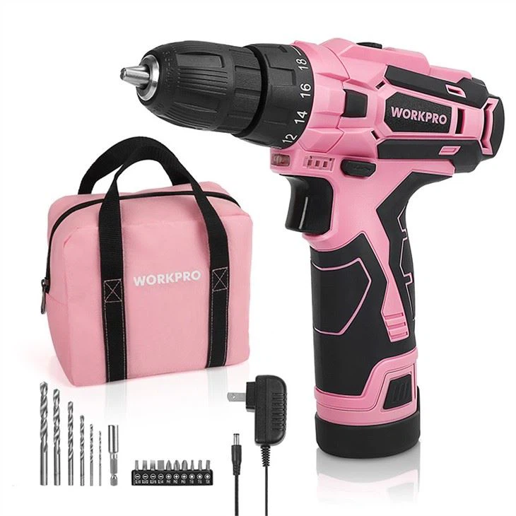 Pink set odvijača za akumulatorsku bušilicu
