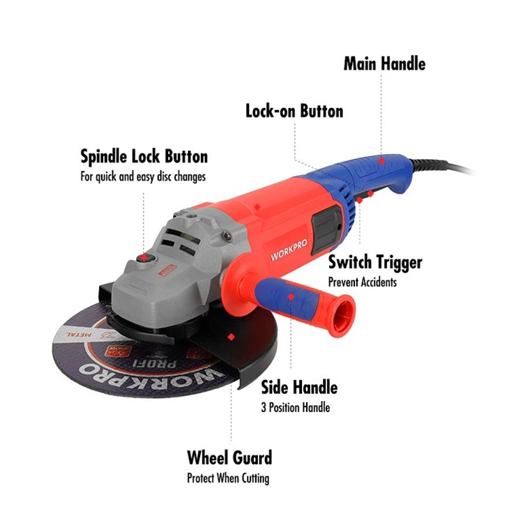 230MM 3000W PROFESSIONAL ANGLE GRINDER